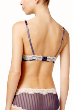 HEIDI By Heidi Klum Greystone Mesh/Lace Custom-Lift Push-Up Bra thumbnail 4