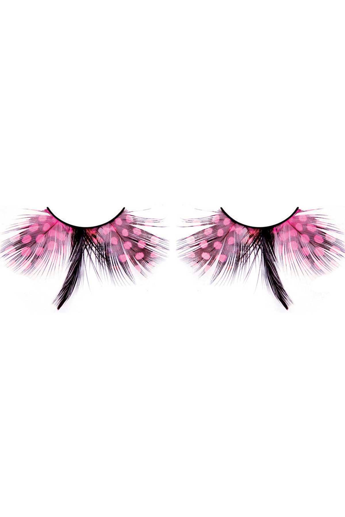 Baci Baby Pink Magic Colors Feather Eyelashes