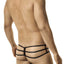 Candyman Shiny Black String Thong