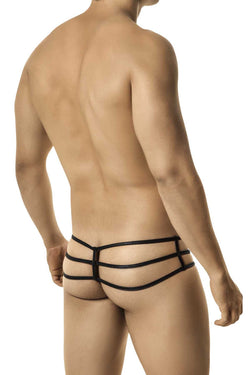 Candyman Shiny Black String Thong thumbnail 2