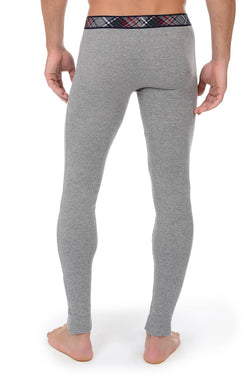 2(X)IST Grey Tartan Long Underwear thumbnail 3