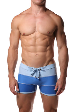 Kine Blue & Royal Blue Swim Trunks thumbnail 1