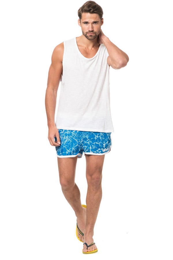 Frank Dandy Blue Paint Job Saint Paul Swim Short