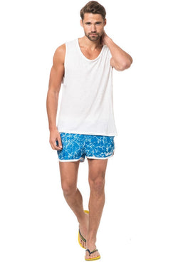 Frank Dandy Blue Paint Job Saint Paul Swim Short thumbnail 2