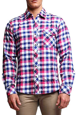 Something Strong Purple Something Valid Button-Up thumbnail 1