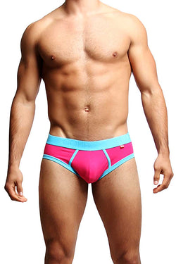 Alexander Cobb Pink & Blue Slip Brief thumbnail 1