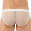 Gregg Homme White Erotik Ultra Sheer Mesh C-Ring Brief