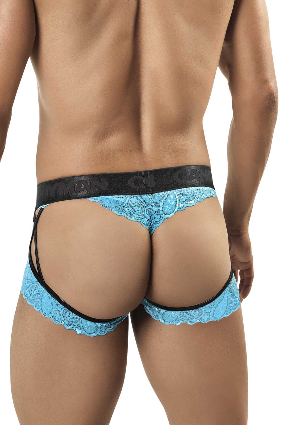 Candyman Blue Lace Jock Thong