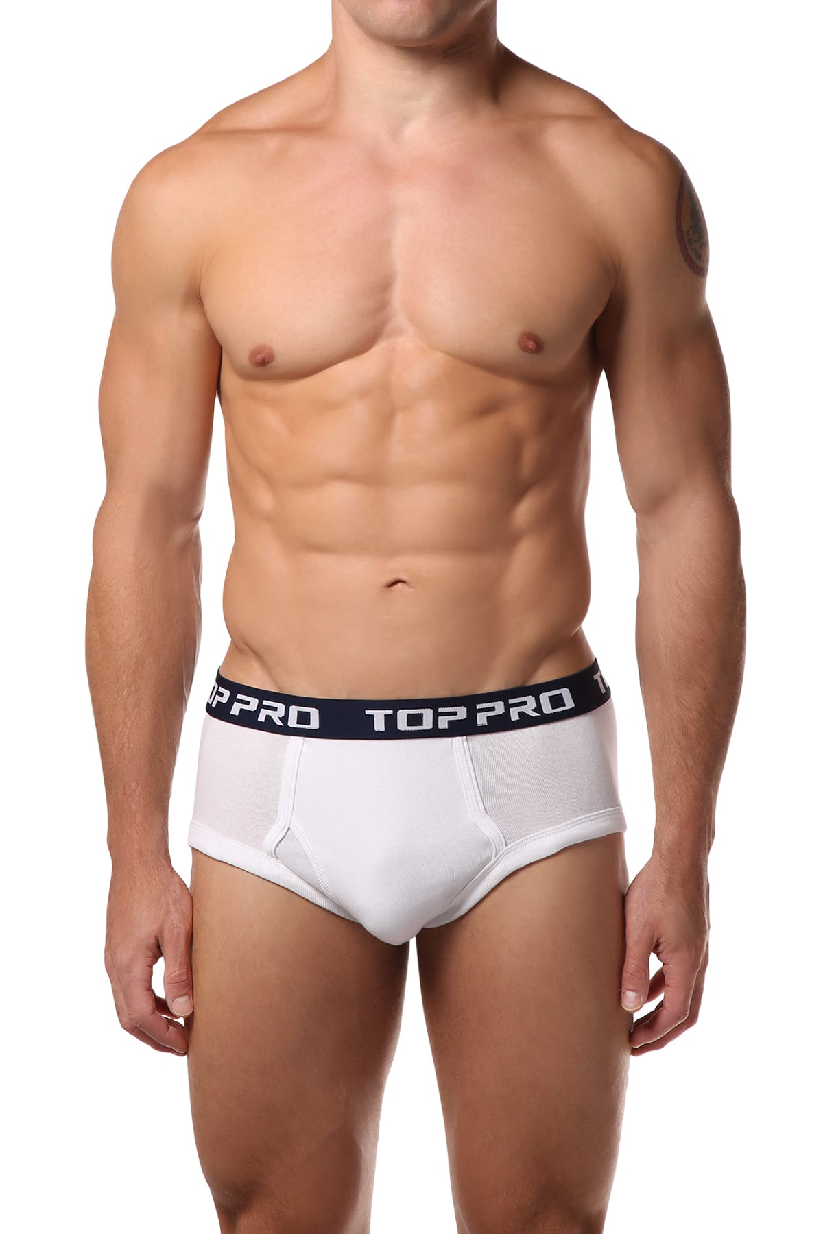 Top Pro White Brief 2-Pack