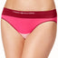 Tommy Hilfiger Magenta Seamless Contrast-Panel Bikini