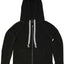 Rxmance Phantom Black Hooded Zip Sweatshirt