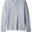 Nautica Anchor-Blue Slim-Fit Long-Sleeve Henley