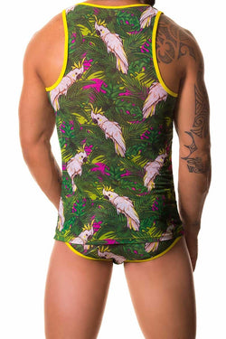 Jor Green Savage Tank Top thumbnail 2