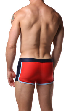 Kine Red Swim Trunks thumbnail 3