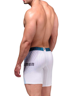 XTREMEN White Printed Boxer Brief thumbnail 2