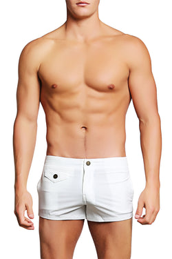 PoolBoy White Shorty Short thumbnail 1