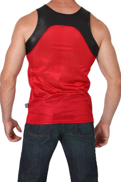 Timoteo Red Covert Harness Tank Top thumbnail 2