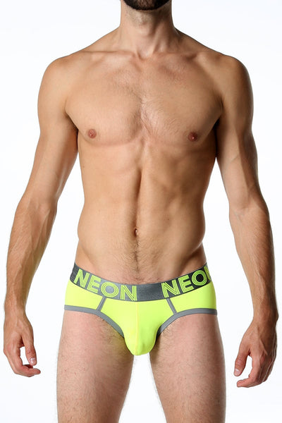 CheapUndies Neon Yellow Brief