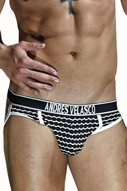 Andres Velasco Black/White Dobby Jock-Brief thumbnail 1