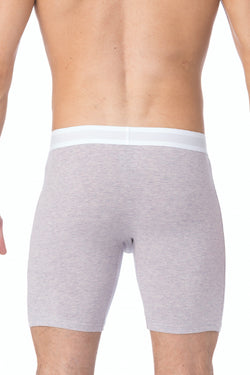 WOOD Violet Grey Heather Biker Brief thumbnail 2