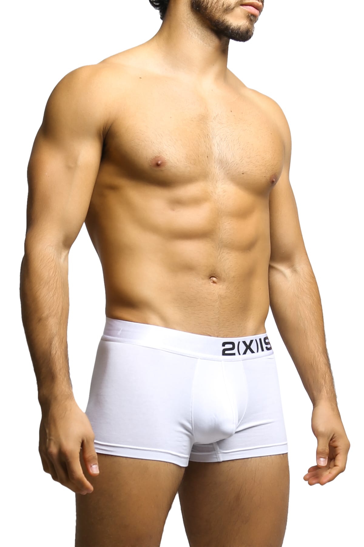 2(X)IST White Electric Cotton Stretch Trunk