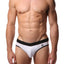 JustinCase White Jock Brief