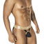 PPU Black & Gold Looped Pouch Jackstrap
