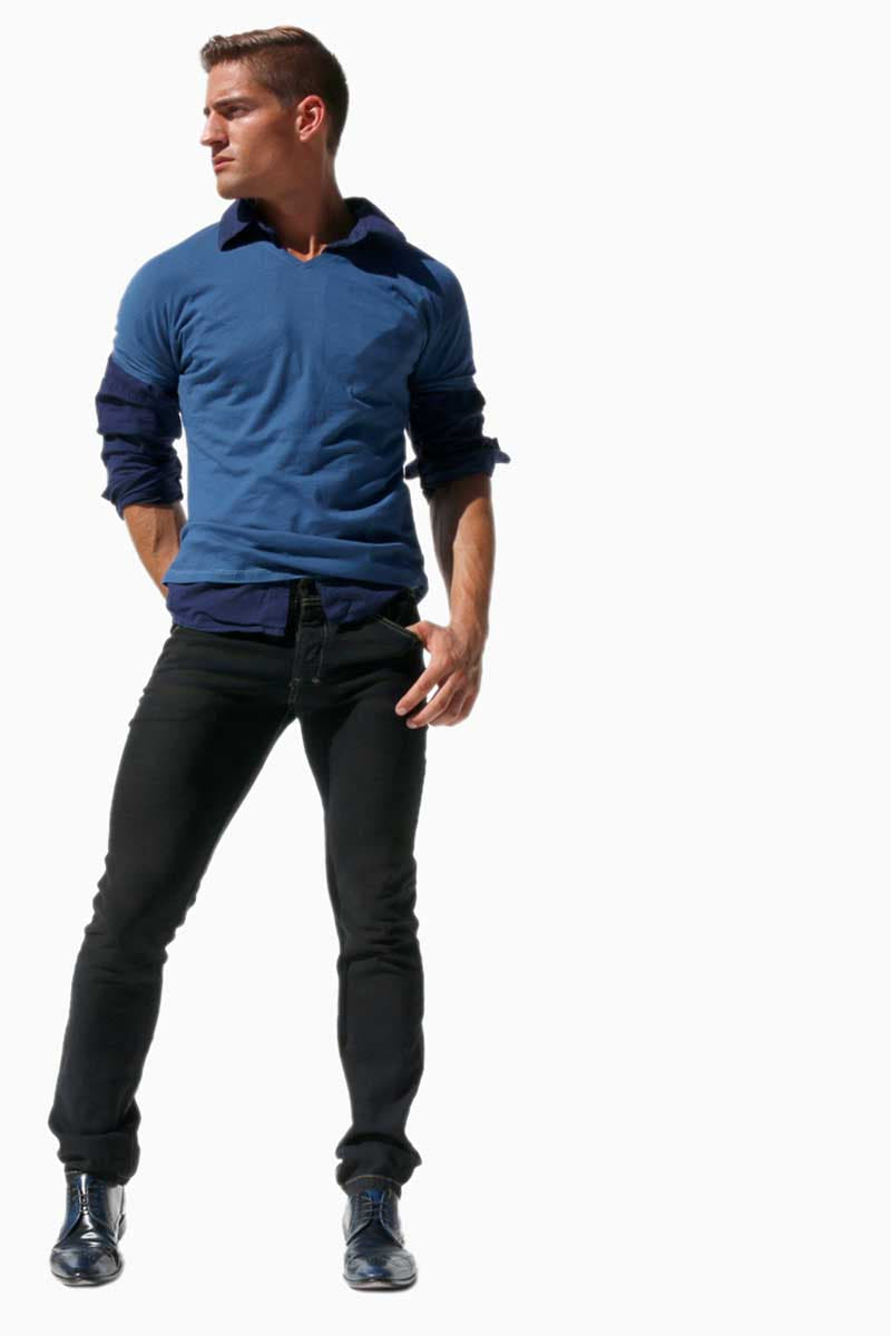 Rufskin Steel Blue Montana T-Shirt