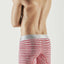 Hawai Coral Pixil Stripes Boxer Brief