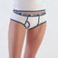 Ginch Gonch Low-Rise Navy and White Brief