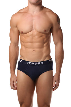 Top Pro Navy Hip Brief 2-Pack thumbnail 1