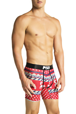 PSD Red Ugly Sweater Boxer Brief thumbnail 2