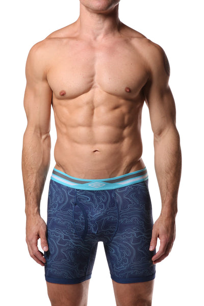 Umbro Blue Water Performance Boxer Brief