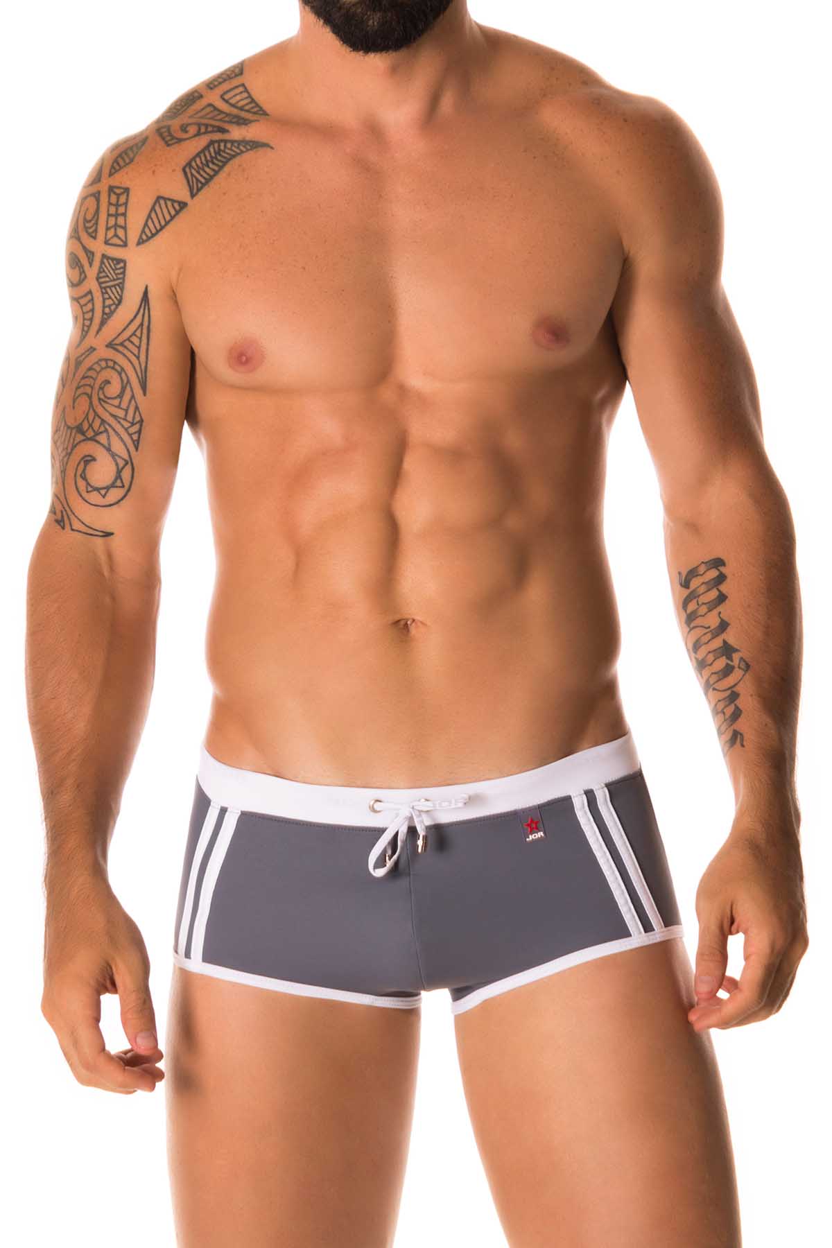 Jor Grey Sport Swimwear Boxer