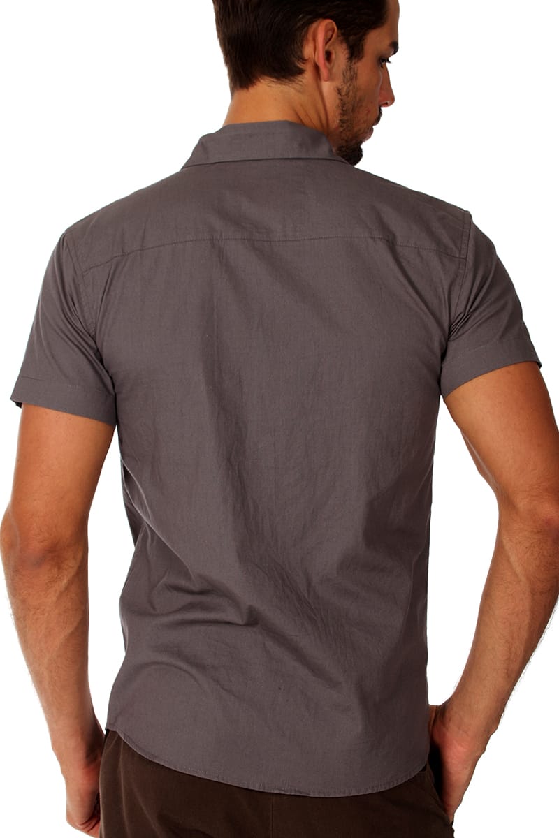 Something Strong Dark Grey Something Toxic Button-Up