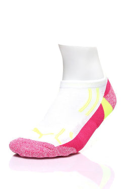 Puma Fluo White & Navy Low-Cut 3-Pack Socks thumbnail 2