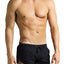 PoolBoy Black Running Shorts
