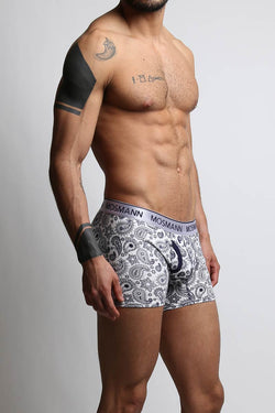 Mosmann Navy Paisley Long Boxer thumbnail 2