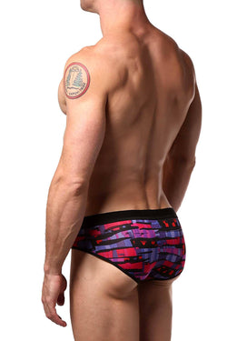 JustinCase Purple/Magenta/Blue Lane Brief thumbnail 2