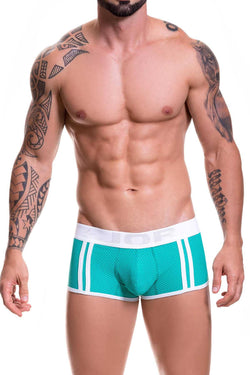 Jor Teal-Green/White Electro Boxer-Trunk thumbnail 1