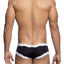 Male Basics Black Cheeky Brief