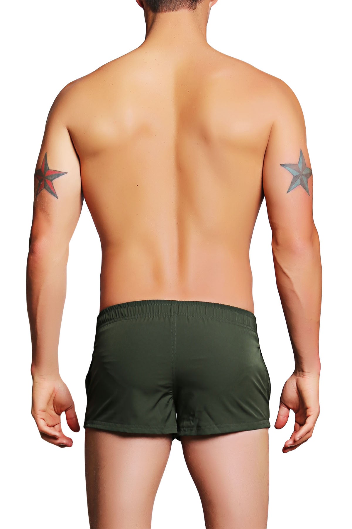 PoolBoy Green Shorty Short