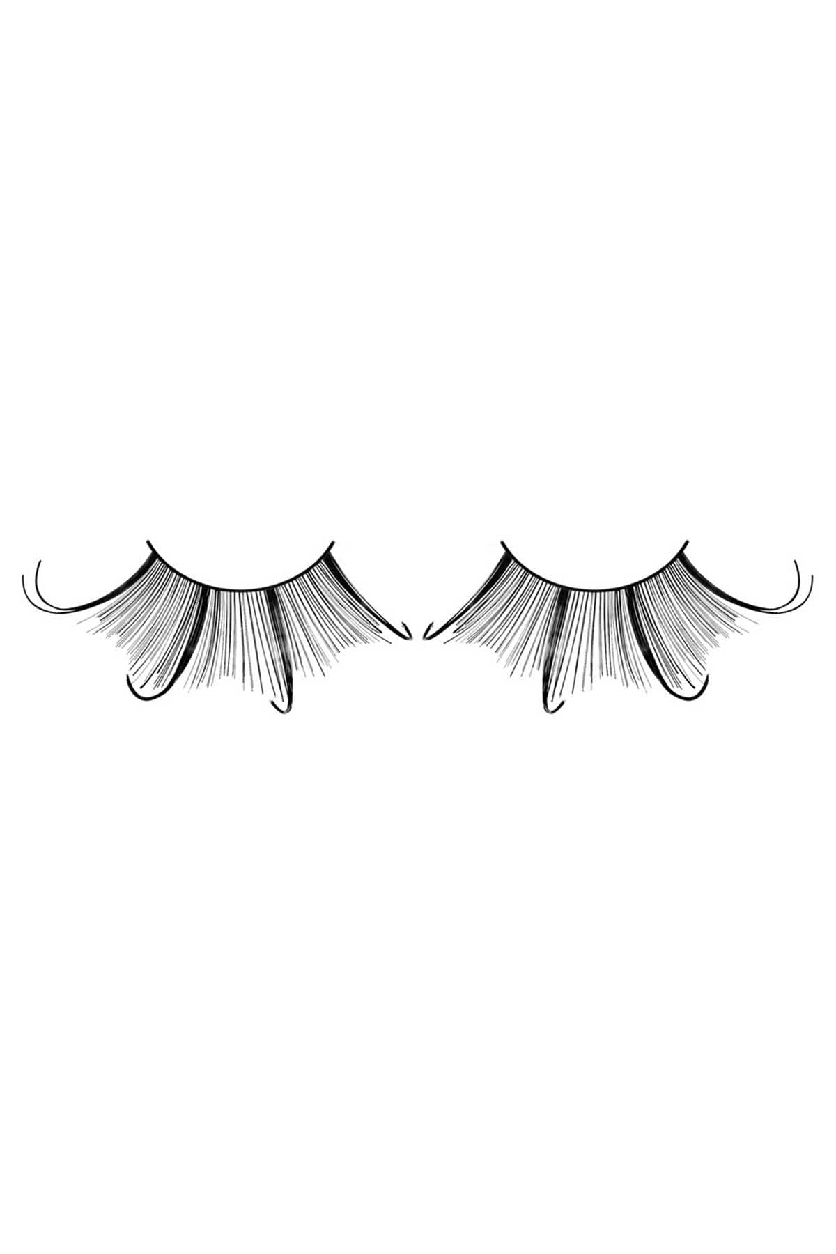 Baci Black Starlight Edition Feathered Eyelashes
