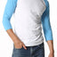 CheapUndies Sky Blue Raglan Shirt