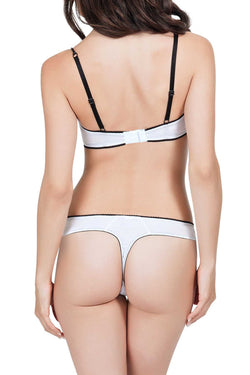 Affinitas White Nelly Unlined Wire Bra thumbnail 4