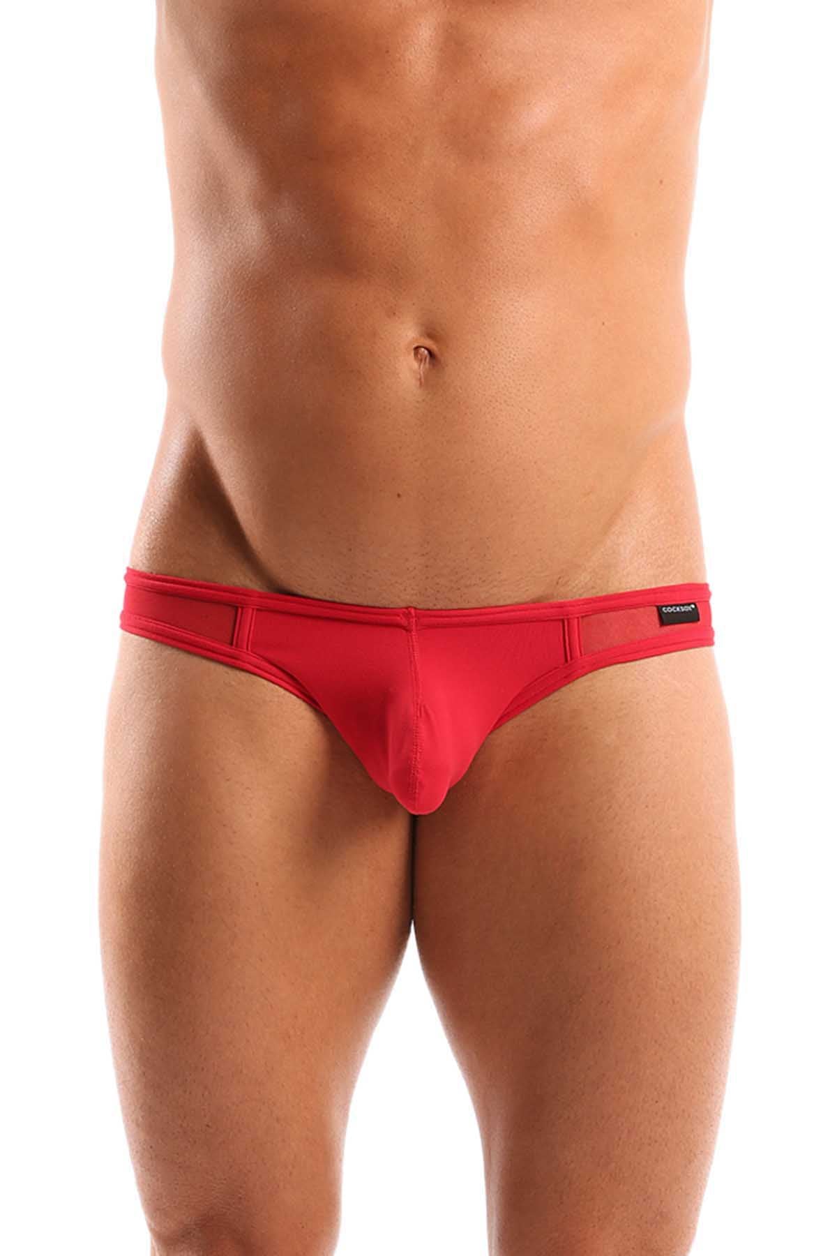 Cocksox Emperor Red Sheer Brief
