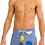 Baskit Blue Dots Swim Trunk