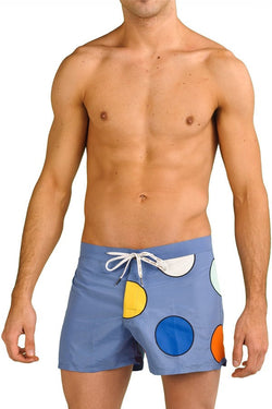 Baskit Blue Dots Swim Trunk thumbnail 1