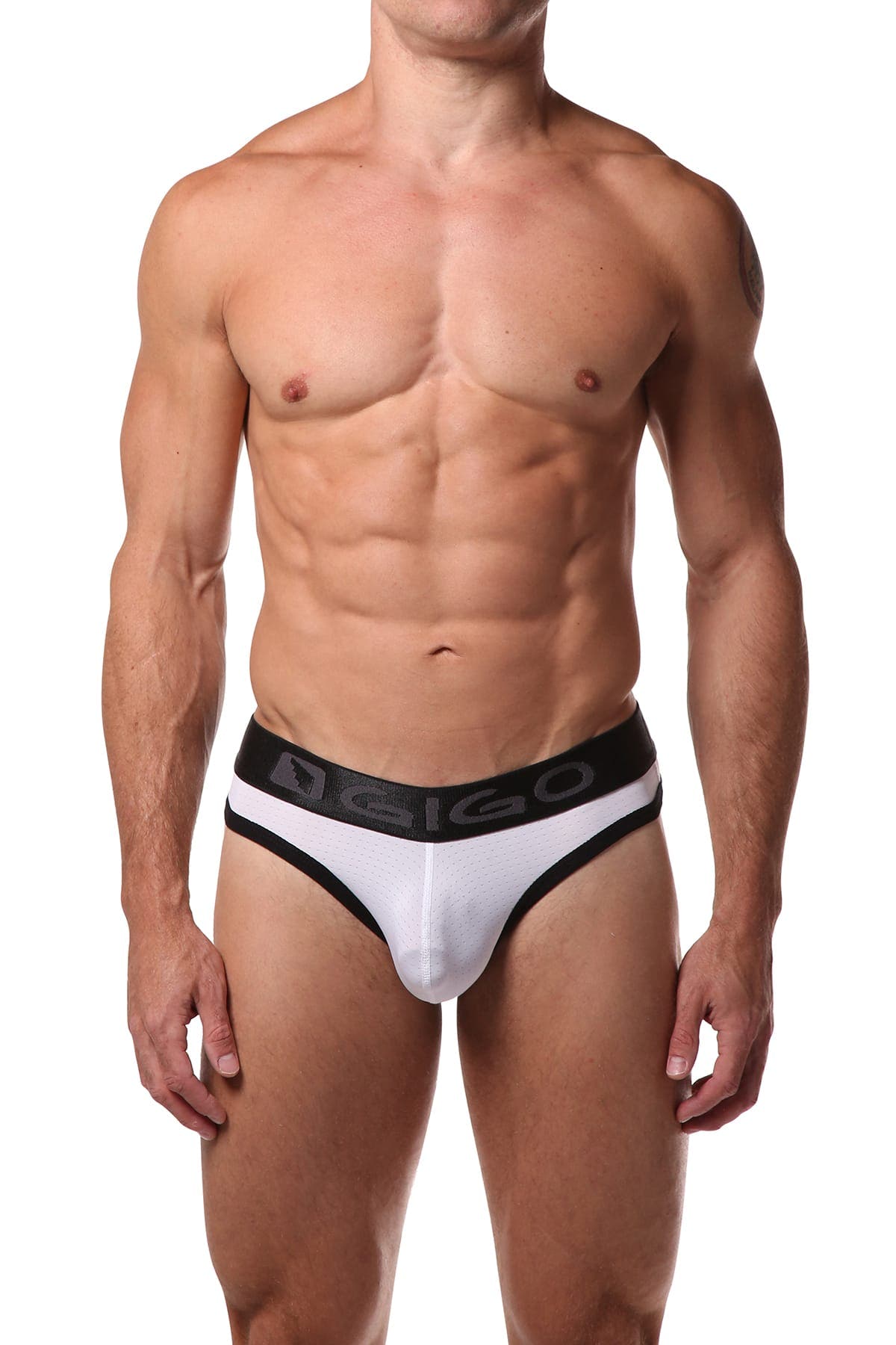 Gigo Choco White G-String