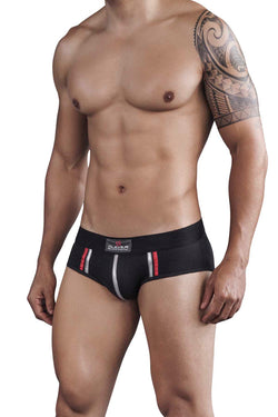 Clever Black Tupac Piping Brief thumbnail 1